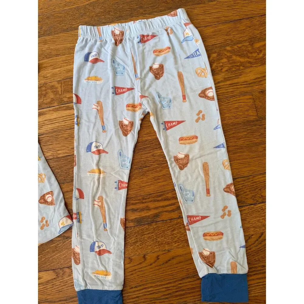 Angel Dear Boys' Baseball Print Pajamas Size 4